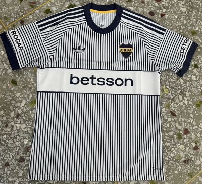 2627 Boca away Soccer Jersey